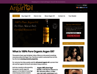 arganoil.uk.com screenshot