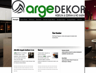 argeakrilik.com screenshot