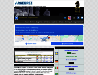 argedrez.com.ar screenshot