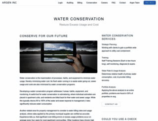 argenconservation.com screenshot