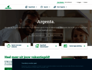 argenta.nl screenshot