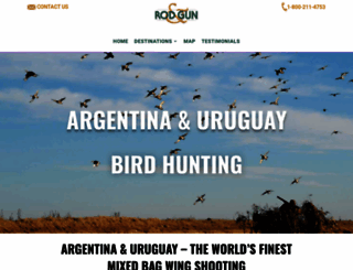 argentinabirdhunting.com screenshot
