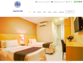 argentinahotel.com.br screenshot