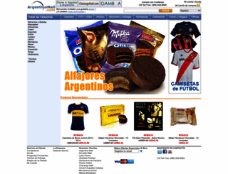 argentinamall.com screenshot