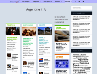argentine-info.com screenshot