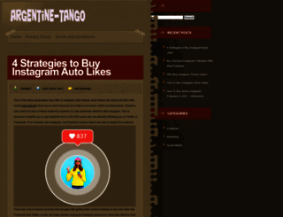 argentine-tango.com screenshot