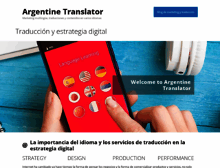 argentinetranslator.com.ar screenshot