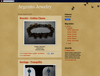 argentojewelry.blogspot.com screenshot