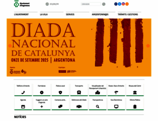 argentona.cat screenshot