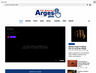 argesplus.ro screenshot