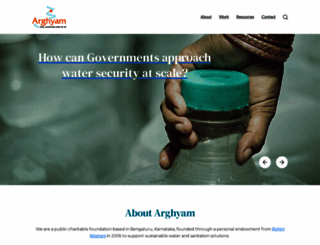 arghyam.org screenshot