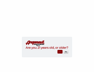argonautliquor.com screenshot