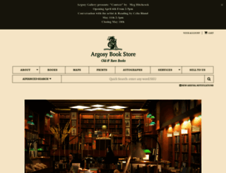 argosybooks.com screenshot