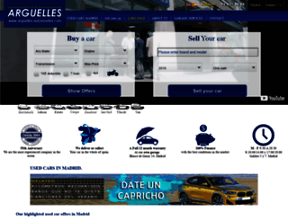 arguelles-automoviles.com screenshot