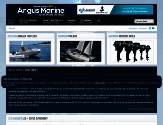 argus-marine.com screenshot