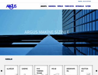 argus.com.tr screenshot