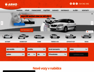 arho.cz screenshot