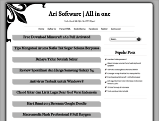 ari-software.blogspot.com screenshot