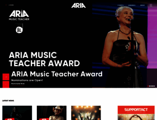 aria.com.au screenshot