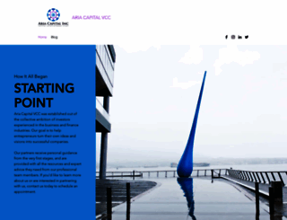 ariacapitalinc.com screenshot