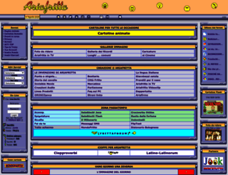 ariafritta.it screenshot