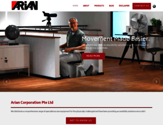 arian.com.sg screenshot
