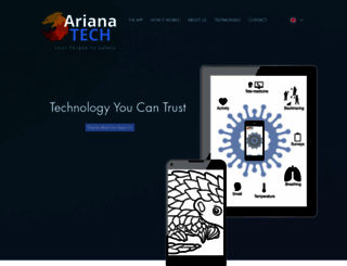 ariana-tech.com screenshot