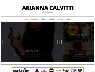 ariannacalvitti.com screenshot
