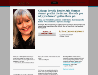ariapsychic.com screenshot
