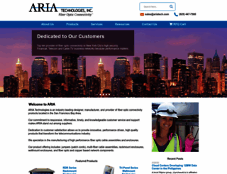 ariatech.com screenshot