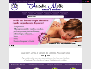 ariceliamello.com.br screenshot
