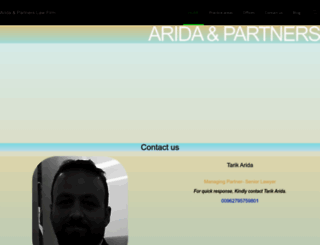 aridalegal.com screenshot