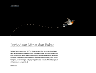ariefsetiawan.com screenshot