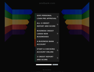 arielbank.com screenshot