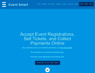 ariesevents.eventsmart.com screenshot
