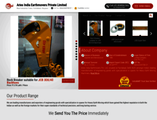 ariesindia.com screenshot