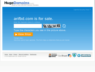arifbd.com screenshot