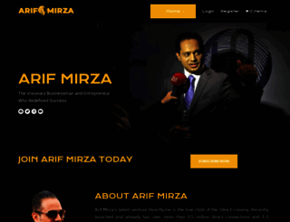 arifmirza.com screenshot