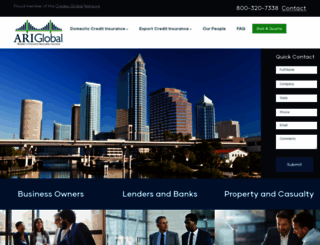 ariglobal.com screenshot