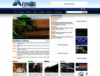 arinosnoticias.com.br screenshot