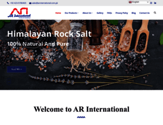 arinternational.com.pk screenshot