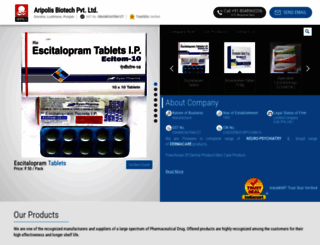aripolisbiotech.com screenshot