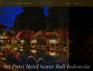 ariputrihotel.com screenshot