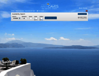 ariscaves.reserve-online.net screenshot