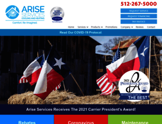 arise-services.com screenshot