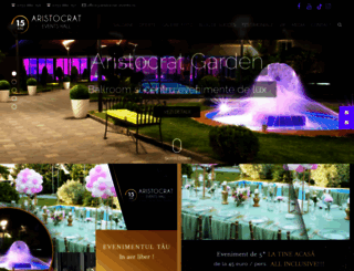 aristocrat-events.ro screenshot
