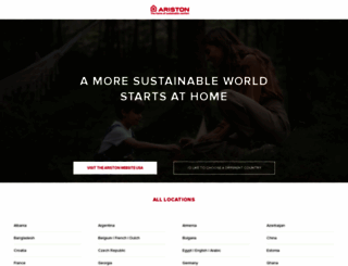 ariston.com screenshot