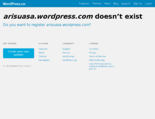 arisuasa.wordpress.com screenshot