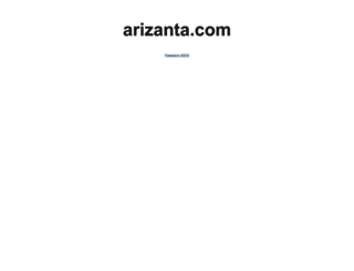arizanta.com screenshot