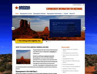 arizona-expungement.com screenshot